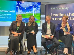 Planning panel (l-R) Micaela, Cara, Ryan and Sara