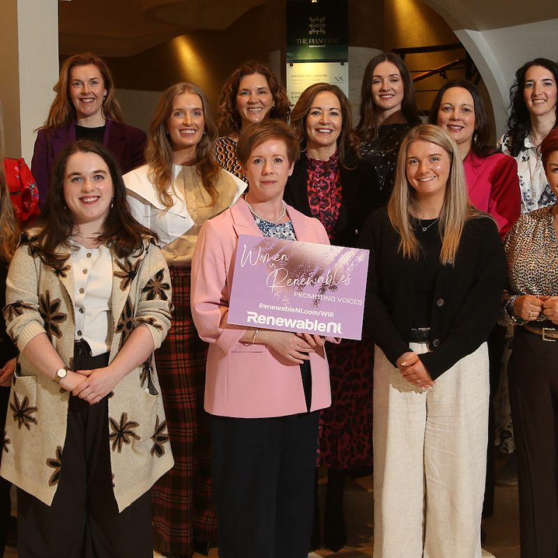 Mentors and mentees from the Women in Renewables programme who attended Smart Energy conference